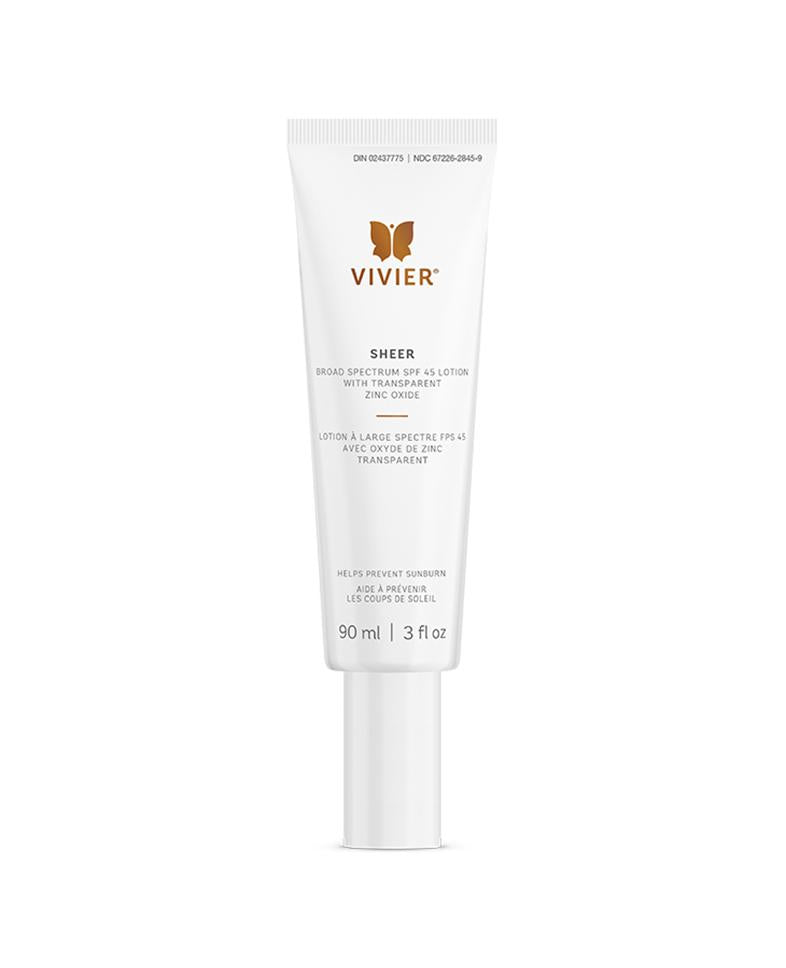 Vivier Sheer Lotion Broad Spectrum SPF 45